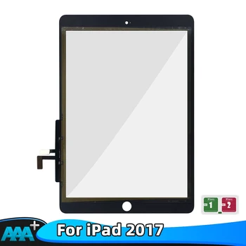 9.7 Dokunmatik Ekran İçin iPad 2017 Sayısallaştırıcı İçin iPad 5 iPad 9.7 2017 A1822 A1823 Ekran Cam Dokunmatik Panel Değiştirme Sensörü