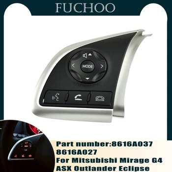 Araba Aksesuarları Yeni Ses düğmesi Mitsubishi Mirage İçin G4 ASX Outlander Eclipse Cross Xpander L200 8616A037 8616A027