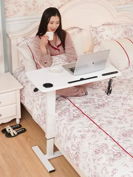 Başucu Masa Hareketli Bilgisayar Yükseklik Ayarı katlanır kanepe Tembel Yatak ön masa Yatak Ev Yazı masası Küçük Masa