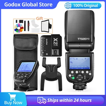 Godox TT685II TT685IIC TT685IIN TT685IIS TT685IIF TT685O TTL HSS kamera flaşı Speedlite Canon Nikon Sony Fuji Olympus Kamera için