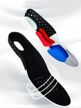 Kesilebilir Ayakkabı Astarı Şok Emici Erkek Kadın Ayakkabı Astarı Spor Silikon Jel Ortez Arch Destek Ayakkabı Ekleme Koşu Astarı