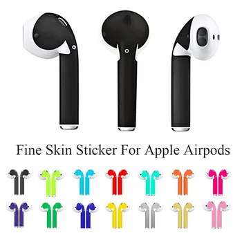 Kulakiçi Çıkartmaları Moda İnce Cilt Sticker Kulaklık Sticker Kulaklık Aksesuarları Toz Koruma İçin Ultra İnce Apple Airpods Hava Bakla