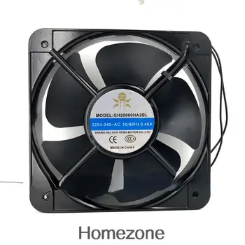 Küçük eksenel akış fanı kabine elektrik kutusu 220060 220V endüstriyel büyük hava hacmi güçlü egzoz fanı soğutma fanı