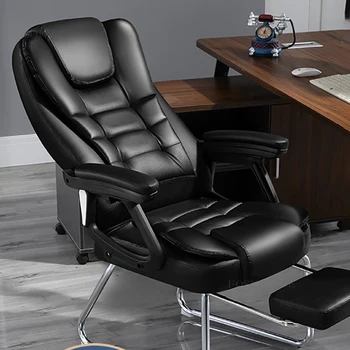 Modern Patron büro sandalyeleri İskandinav Ofis Mobilyaları Yumuşak Arkalığı oyun sandalyesi Ev Tembel Koltuk Yaratıcı Masaj bilgisayar sandalyesi