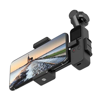 PULUZ Smartphone Kamera Genişletilmiş Dağı Cep Telefonu Sabitleme Klipsi Tutucu Braketi Tripod DJI OSMO Cep Kamera Aksesuarları
