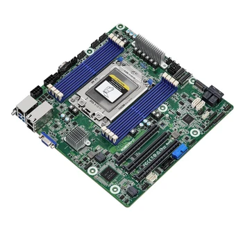 ROMED8U-2T ASRock İş İstasyonu sunucu ana kartı EPYC7002 Serisi CPU 3 yollu PCIE4. 0