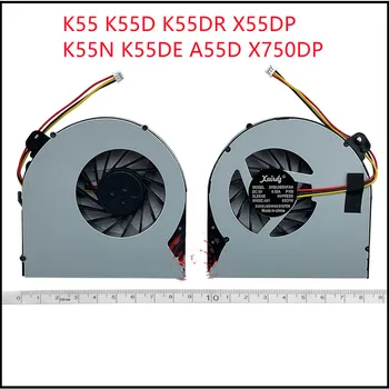 Yeni dizüstü bilgisayar CPU Soğutma Fanı Soğutucu Asus K55 K55D K55DR X55DP K55N K55DE A55D X750DP