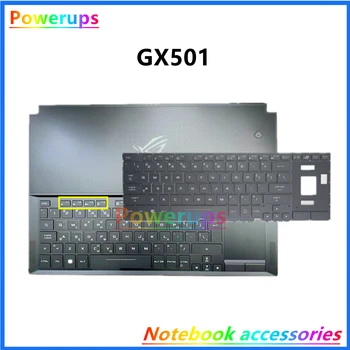 Yeni Orijinal Laptop ABD / İNGİLTERE / AB / TH / BG RGB Arkadan Aydınlatmalı Klavye Kabuk/Kapak / asus kılıfı ROG Zephyrus GX501 GX501V GX501VI / VS GTX1060