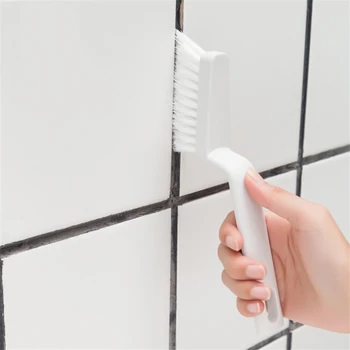 Çok amaçlı Banyo karo zemin Boşluk Temizleme Fırçası Pencere Oluk Temizleme Fırçası uygun Ev Köşe Temizleme Araçları