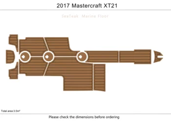 2017 Mastercraft XT21 Kokpit 1/4 
