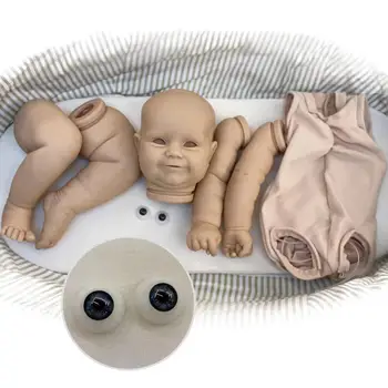 24 İnç Maddie El Yapımı Yeniden Doğmuş Bebek Boyasız Kitleri Bitmemiş Bebe Reborn Bebek Gerçekçi Vinil DIY