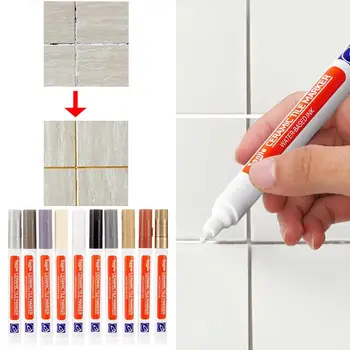 4 ADET Güzelleştirme Çatlaklar Kalem Mutfak Banyo Duvarları Yer Karoları Dikişler Renk Değişimi Onarım Anti-Kalıp Su Yalıtım Belirteçleri