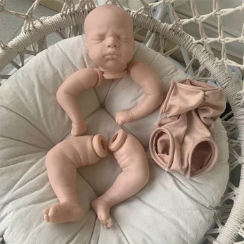 53 cm/21in Simülasyon Yeniden Doğmuş Bebek model seti Demonte Kolları Bacak Çocuklar Kolay DIY Canlı Çıplak Yeniden Doğmuş Kreş için