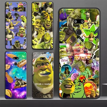 Film Anime Komik Shrek Sanat LG K92 K42 K22 K71 K61 K51S K41S K30 K20 2019 Q60 V60 V50 S V40 V30 G8S G8 Siyah telefon kılıfı