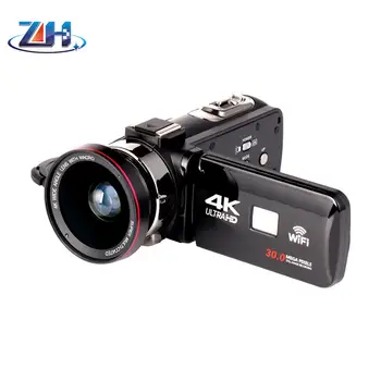 Güncelleme 48MP 4K Kamera IR Gece Görüşlü En İyi Dijital Video Kamera