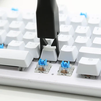 Klavye Tuş Çektirme ABS Plastik Klavye Tuş Sökücü Anahtarı Extractor Aracı Sabitleme Kaldırma Mekanik Oyun Klavyesi Temizleme Aracı