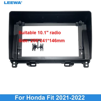 LEEWA Araba Ses 2DİN Fasya Çerçeve Adaptörü Honda Fit İçin 10.1 