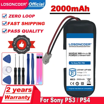 LIS1441 LIP1450 2000mAh Pil Sony PS3 Hareket PS4 PlayStation Move hareket kontrolörü Sağ El CECH-ZCM1E Piller