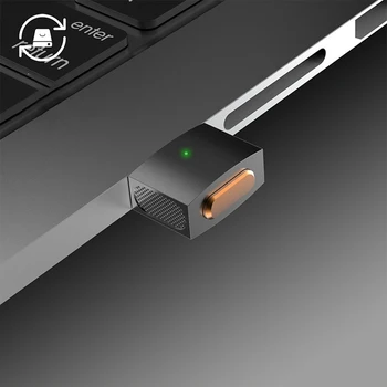 Mini Otomatik Fare Jiggler Tak ve Çalıştır USB Otomatik Hareket İmleç Çalkalayıcı Uyanık Tutar ile ON / OFF Gösterge ışığı bilgisayar için
