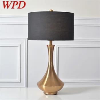WPD Bronz Masa Lambası Çağdaş LED Yaratıcı Dekoratif masa lambaları Ev Başucu için