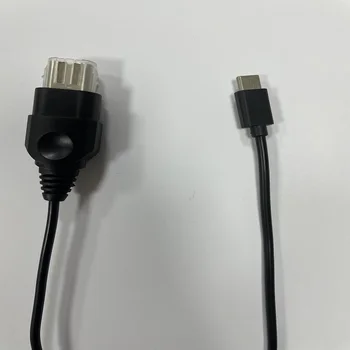 Yeni stil Tip C USB XBOX Kablosu XBOX Konsolu adaptör kablosu Dönüştürücü Hattı 30cm Siyah Özelleştirilmiş